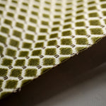 ファブリック　 Leaf Green Diamond