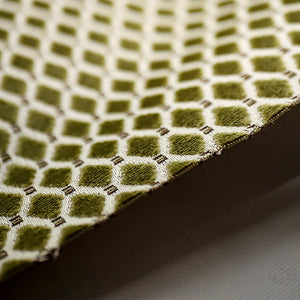 ファブリック　 Leaf Green Diamond