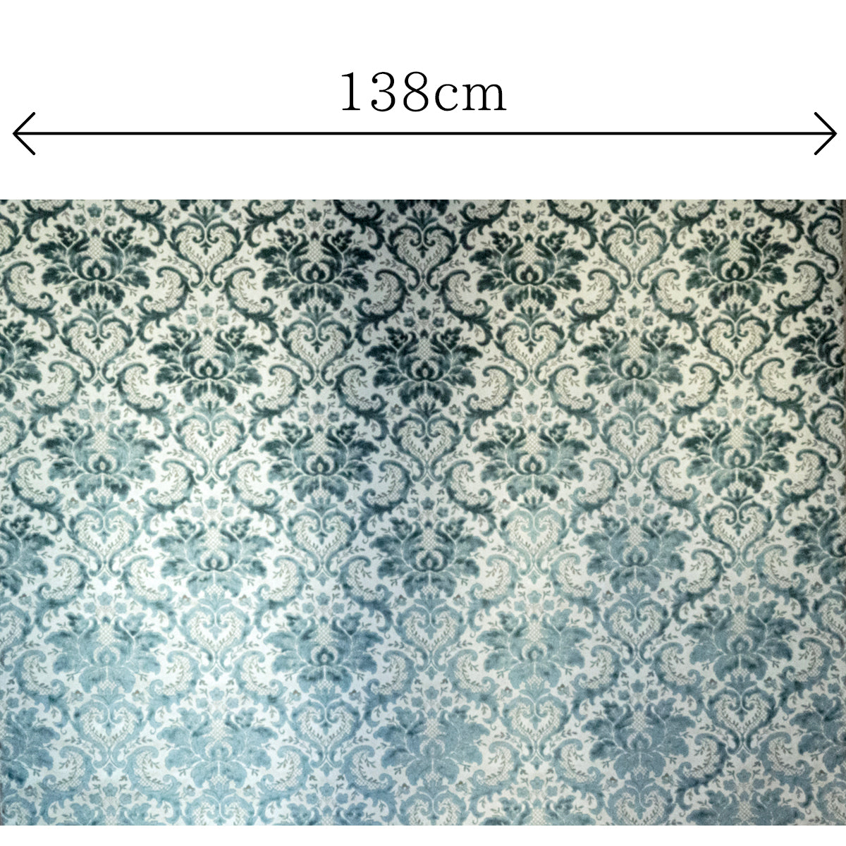 ファブリック　Damask Velour Antique
