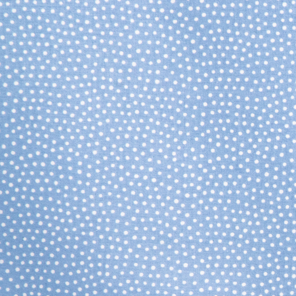 ファブリック Polka Dot Blue